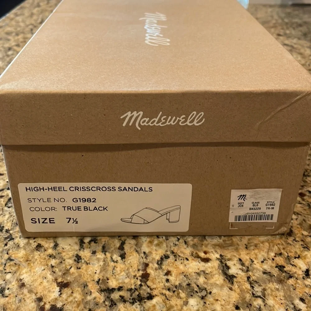 Madewell The Greer Mule Sandal NIB - Picture 7 of 7